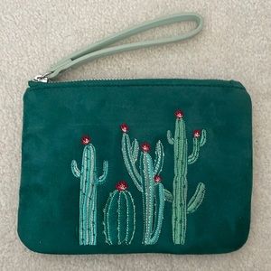 Old Navy Cactus wristlet